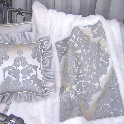 Blueberrie Kids Sterling Sterling Grey, Ivory Quilt Wayfair